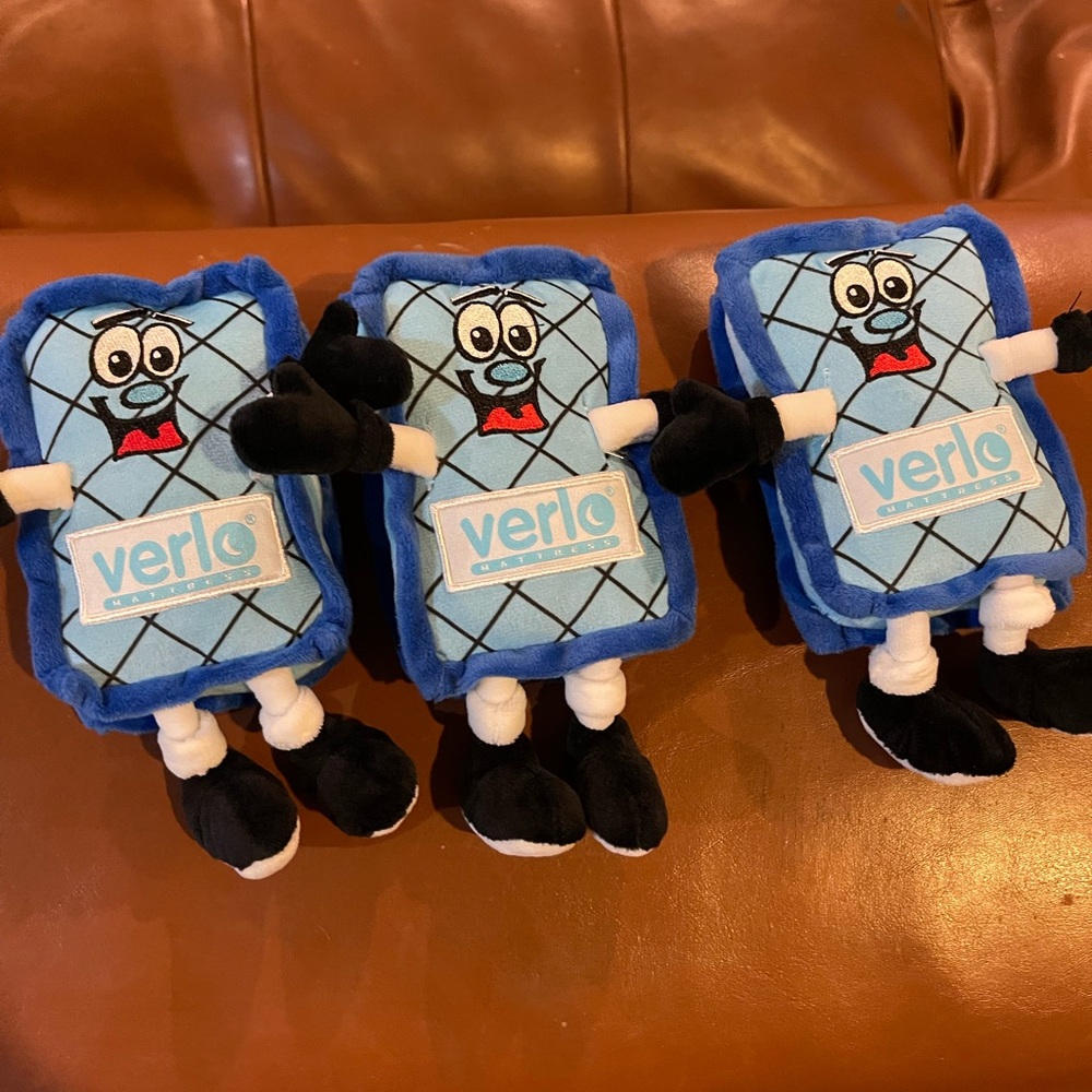 Verlo mattress  Plush Toy Trio
